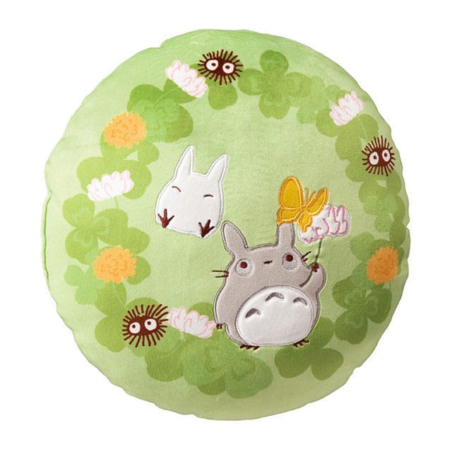 Mein Nachbar Totoro Kissen Totoro Kleeblatt 35 x 35 cm