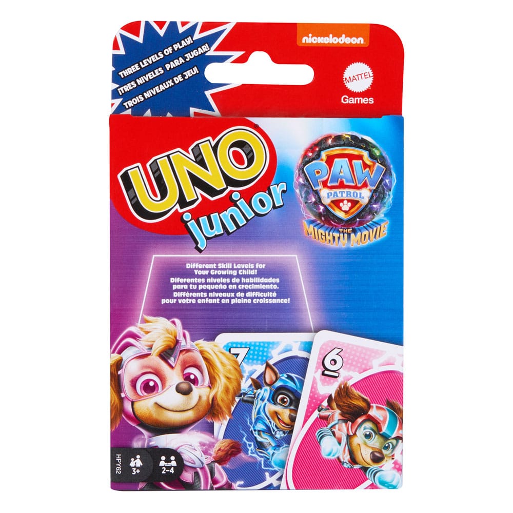 PAW Patrol: The Mighty Movie Kartenspiel UNO Junior