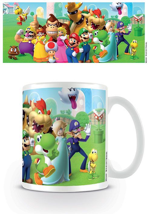 Super Mario Tasse, Pilz-Königreich