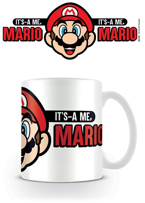 Super Mario Tasse „It’s A Me Mario“.