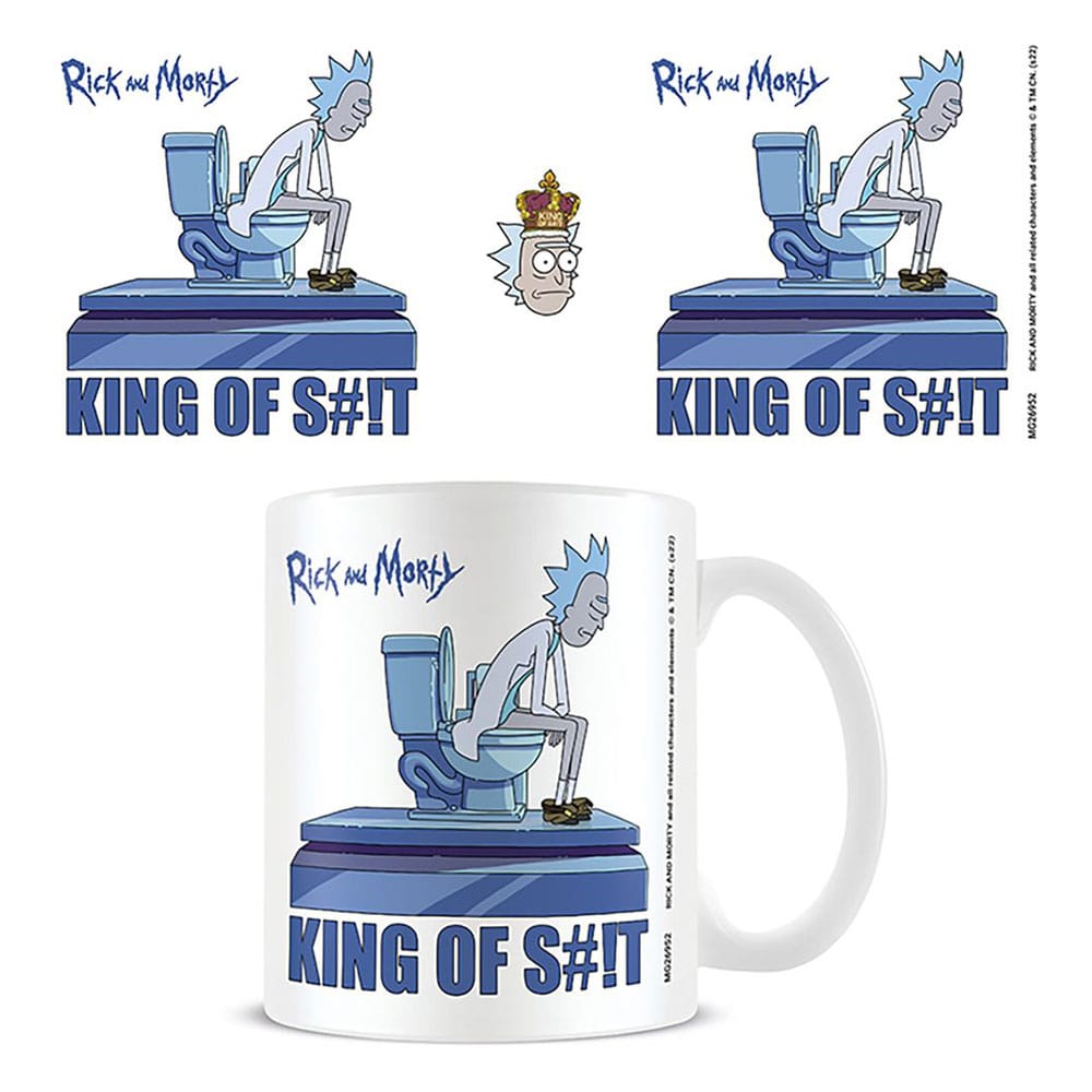 Rick und Morty Tasse King of Shit