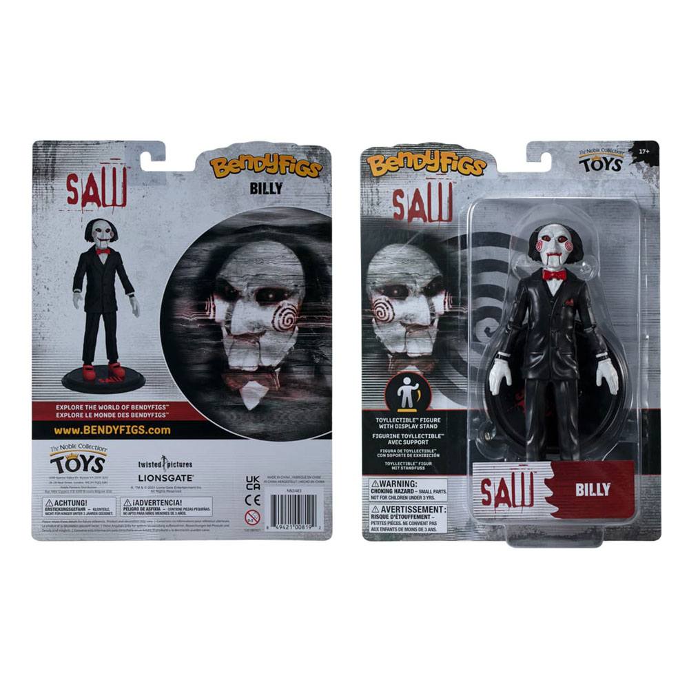 Saw Bendyfigs Biegbare Figur Billy Puppet 18 cm