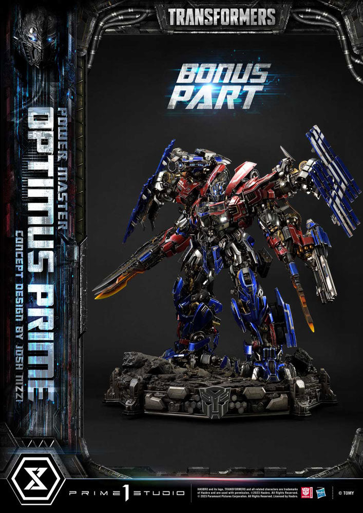 Transformers Museum Masterline Statue Powermaster Optimus Prime Concept von Josh Nizzi Ultimate Bonus Version 99 cm