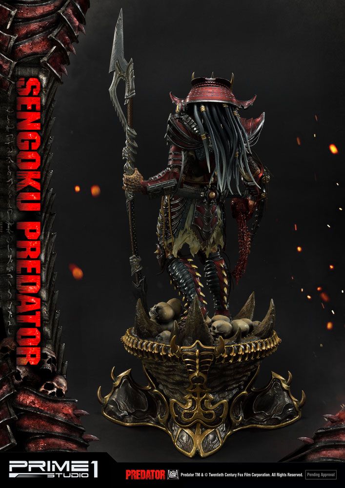 Die Predator-Statue Sengoku Predator 89 cm