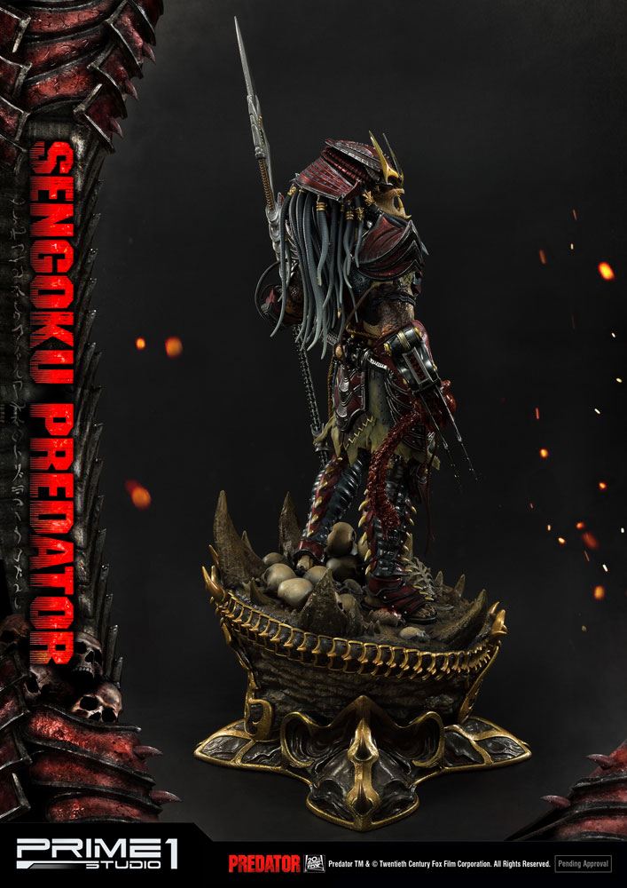 Die Predator-Statue Sengoku Predator 89 cm
