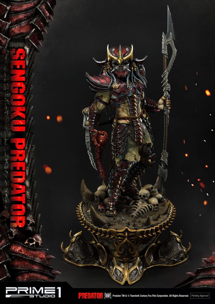 Die Predator-Statue Sengoku Predator 89 cm