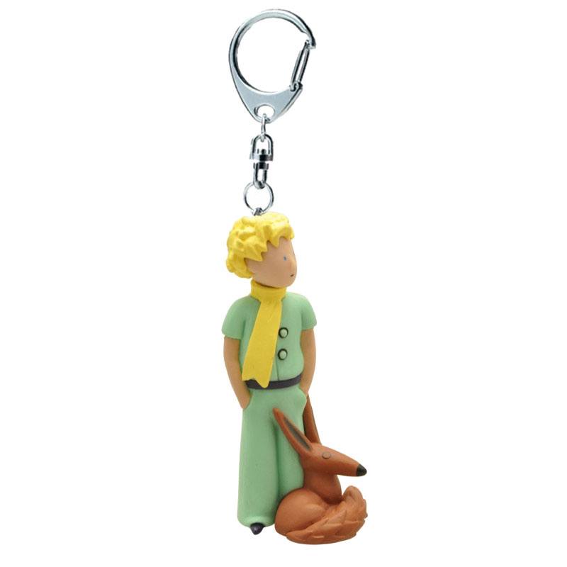 Der kleine Prinz Schlüsselanhänger Der kleine Prinz und der Fuchs 13 cm