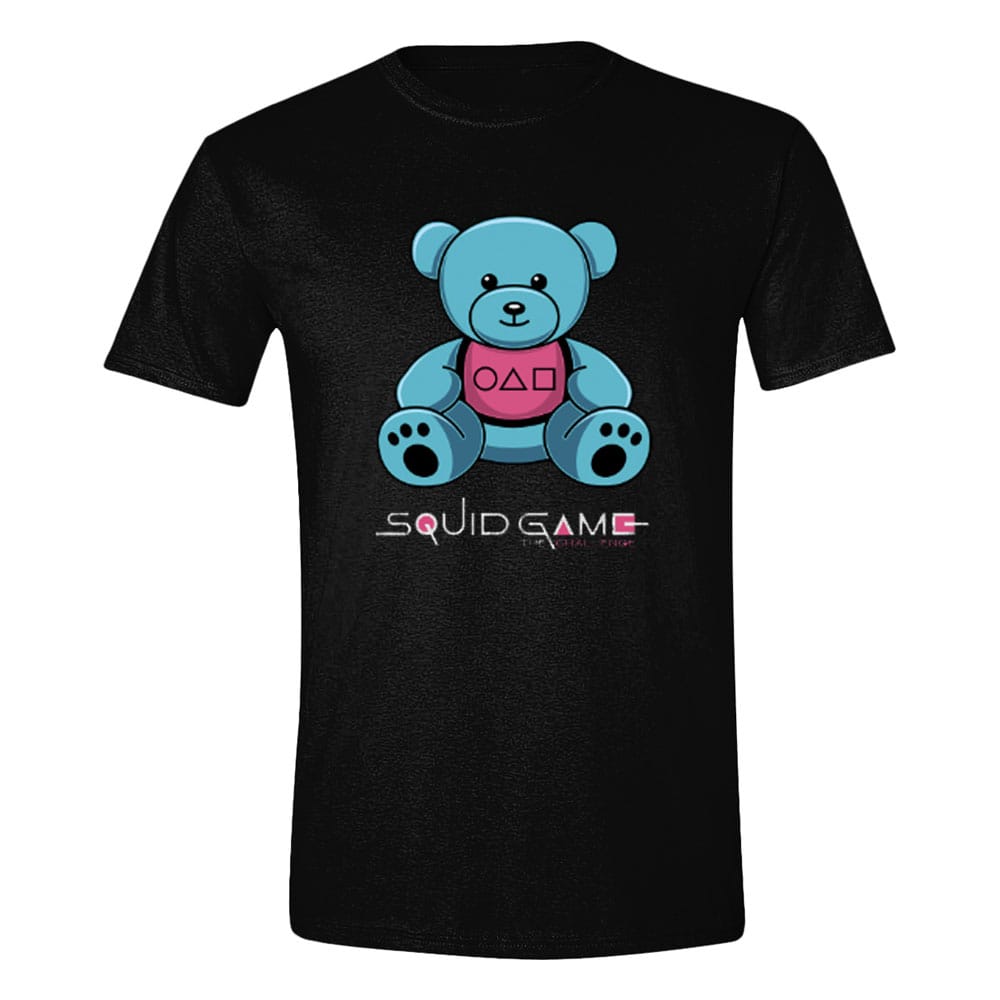 Squid Game T-Shirt Blauer Bär Größe M