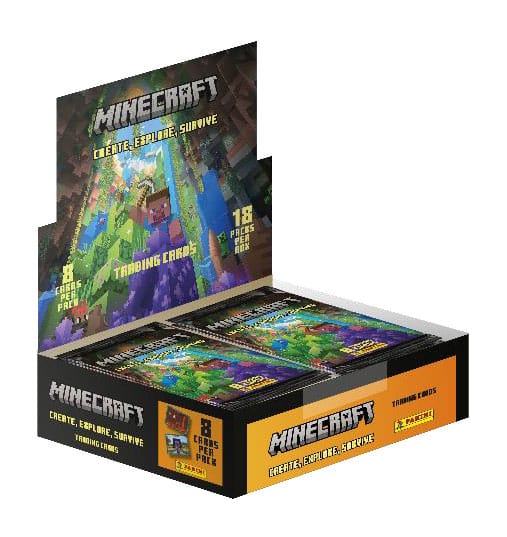 Minecraft - Sammelkarten erstellen, erkunden, überleben Flow Packs Display (18) *Deutsche Version*