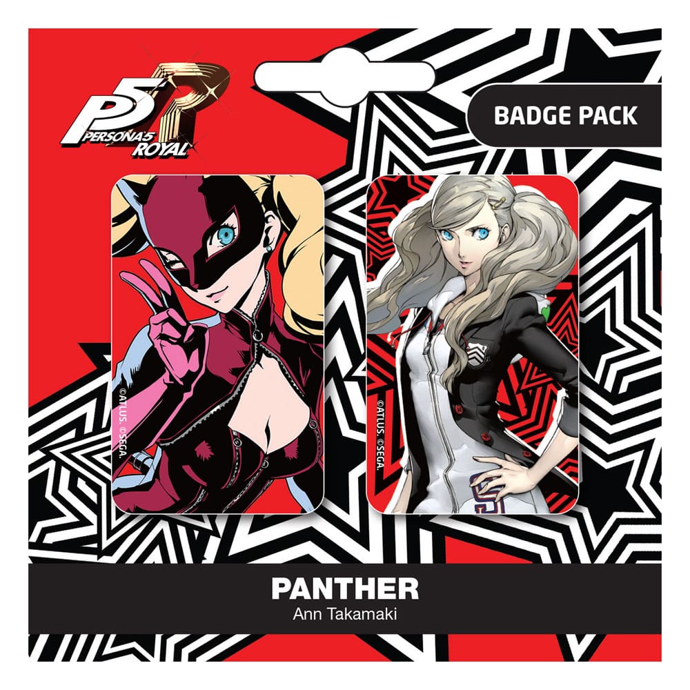 Persona 5 Royal Pin Badges 2er-Pack Set B