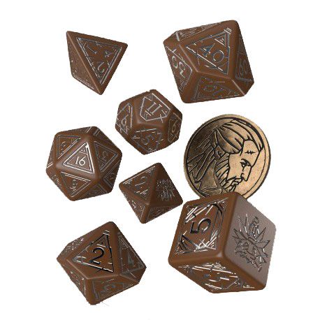 The Witcher Würfelset Geralt Roachs Begleiter (7)