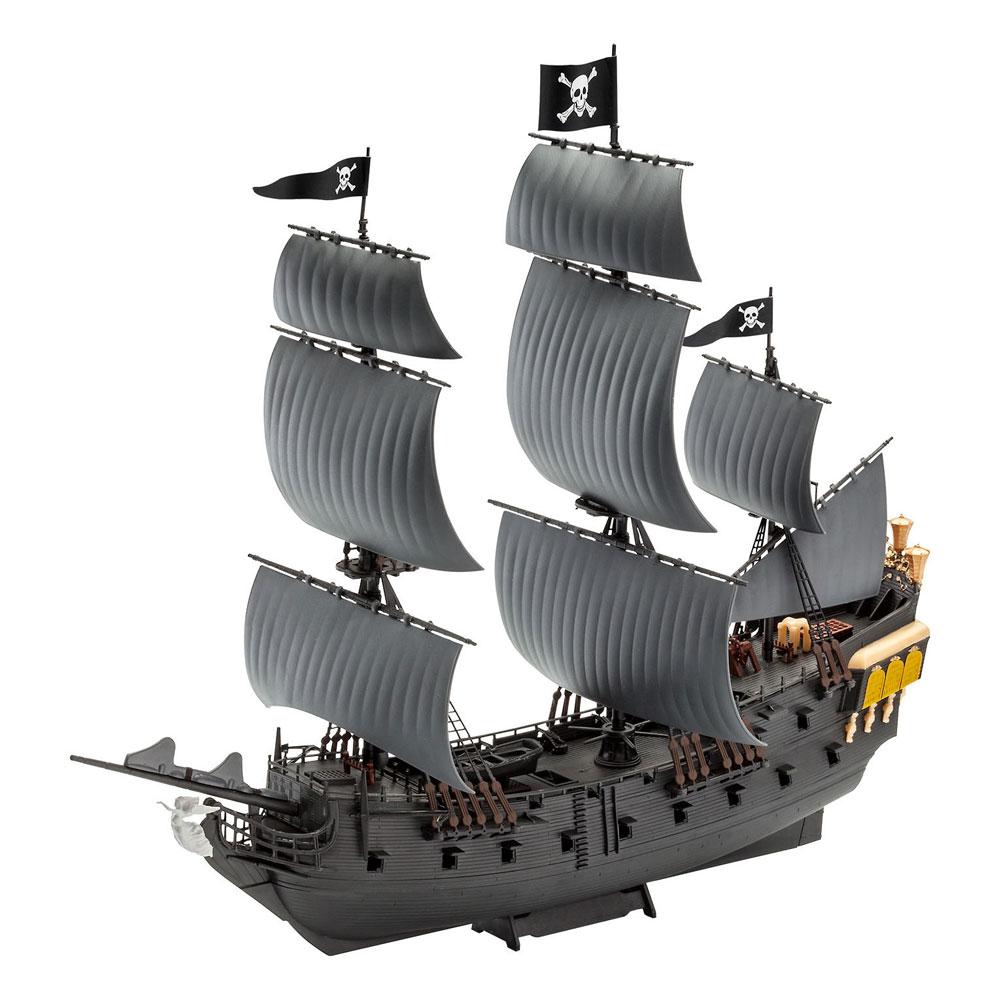 Fluch der Karibik Dead Men Tell No Tales Easy-Click-Modellbausatz 1/150 Black Pearl 26 cm