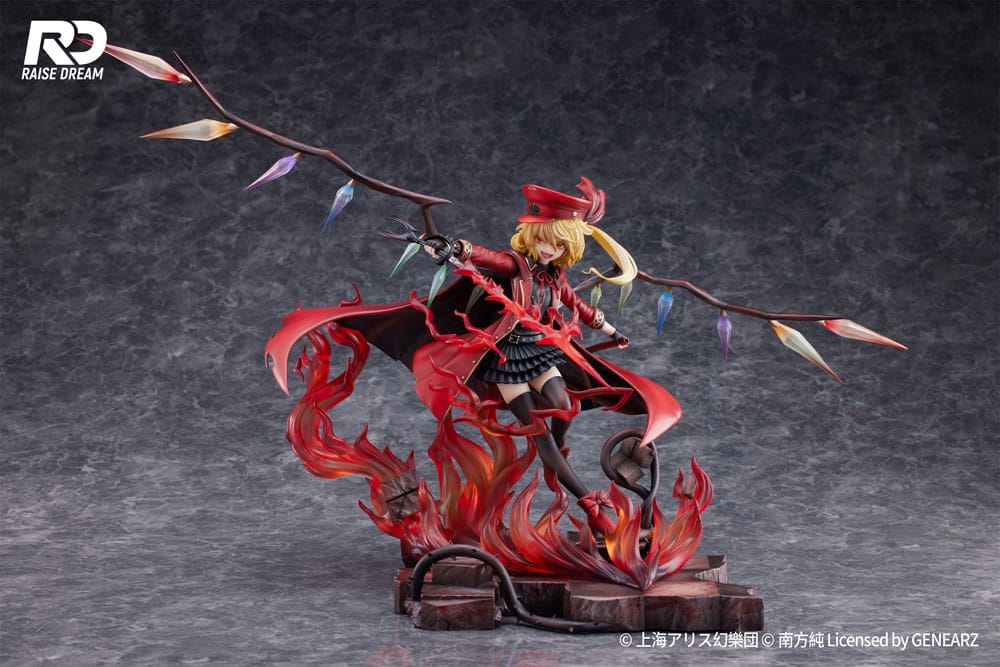 Touhou Project PVC Statue 1/6 Flandre Scarlet Militäruniform Ver. 27 cm