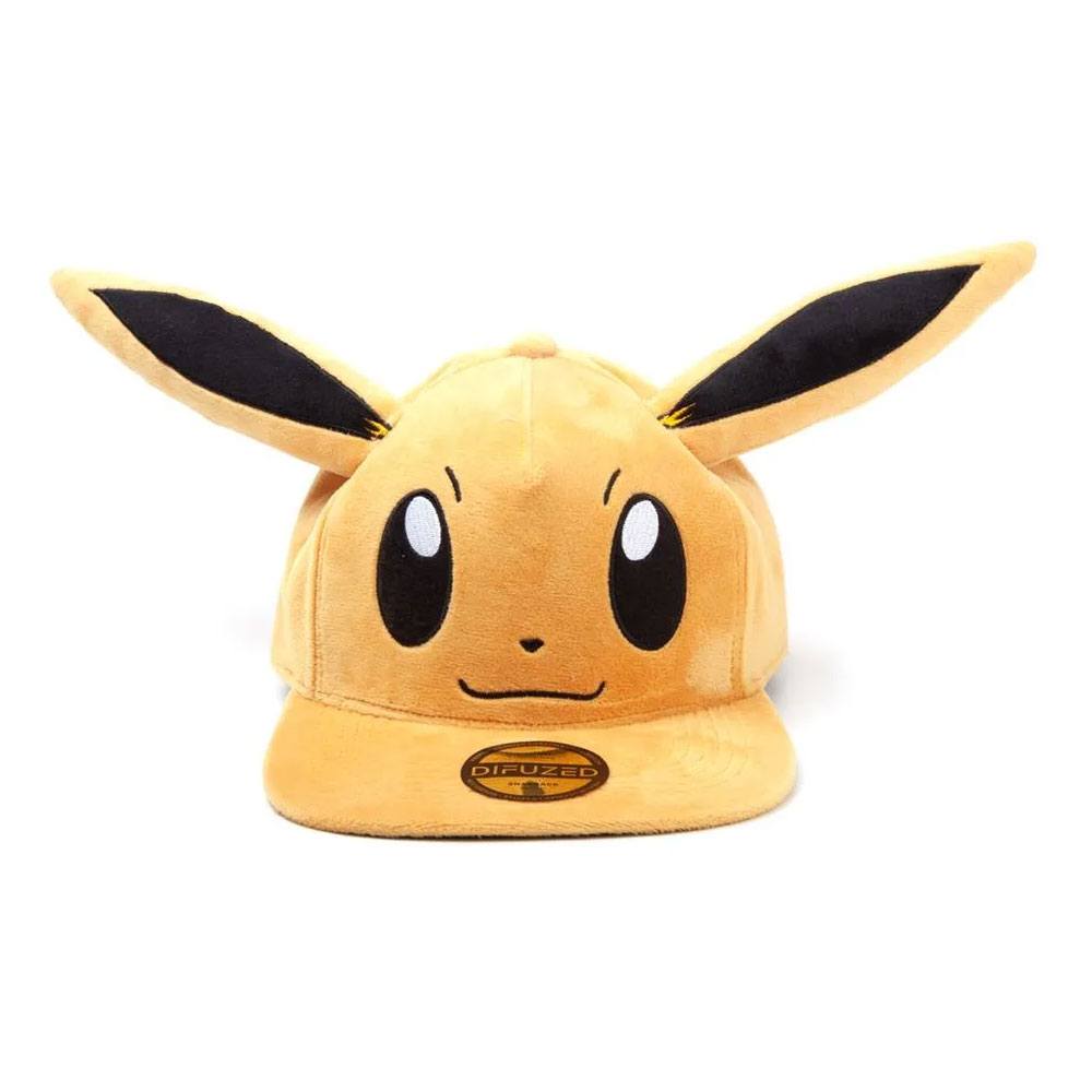 Pokémon-Plüsch-Snapback-Kappe Peinlicher Evoli