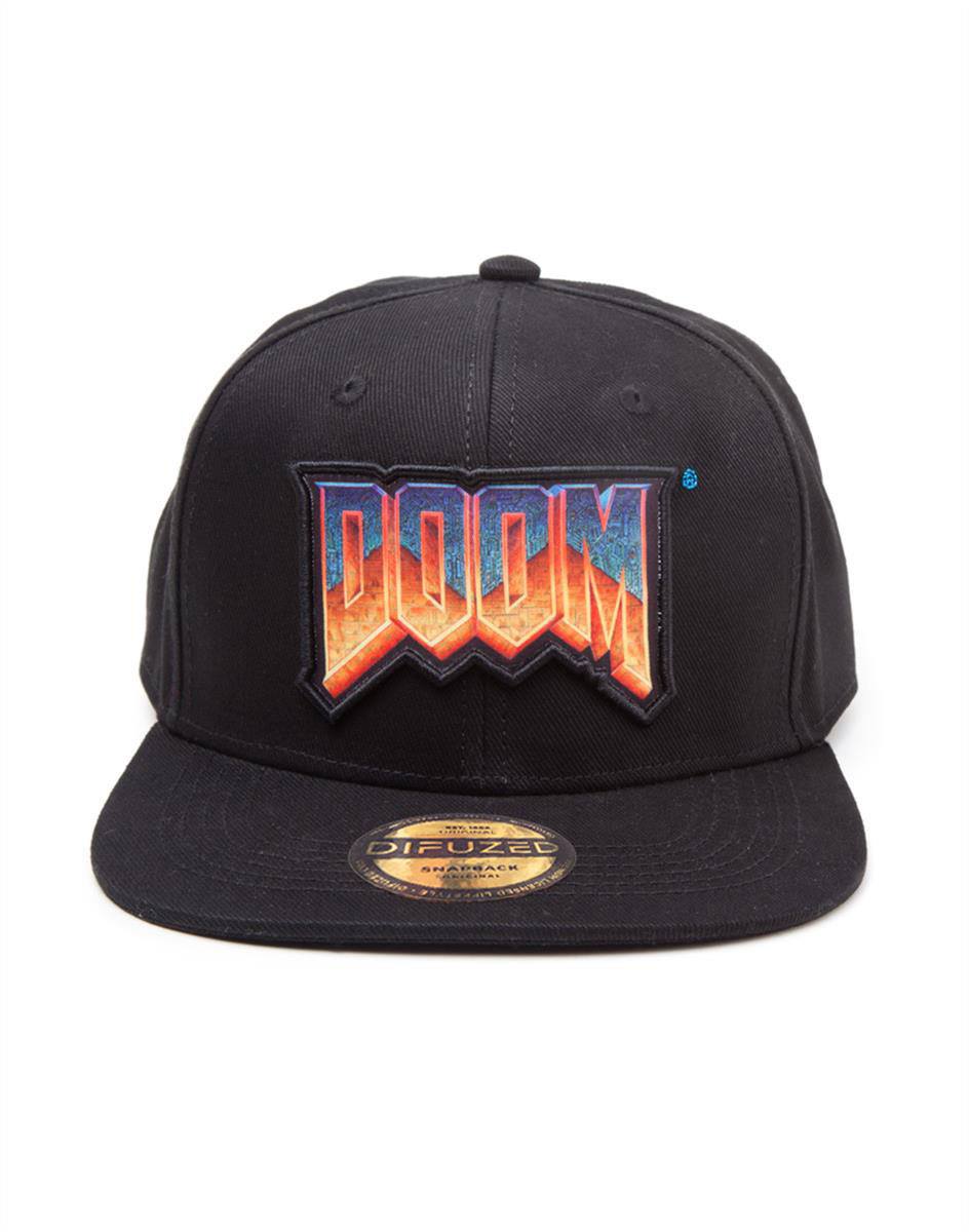 Doom Snapback Cap-Label