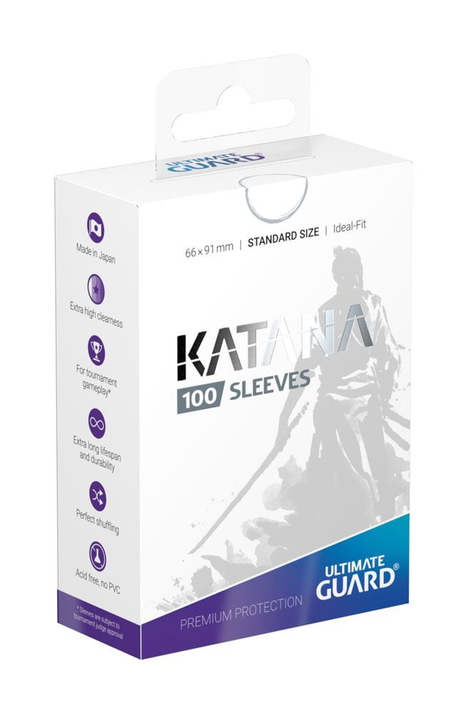 Ultimate Guard Katana-Ärmel, Standardgröße, Weiß (100)