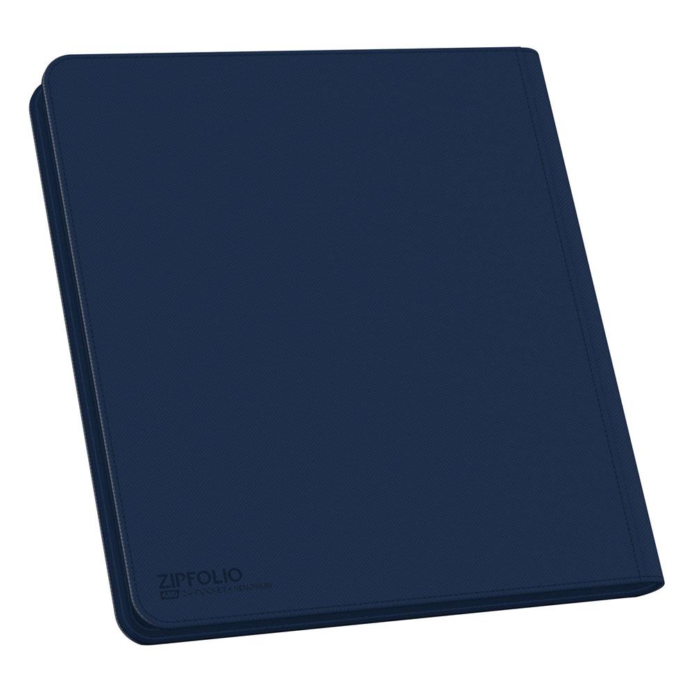 Ultimate Guard Zipfolio 480 – 24-Pocket XenoSkin (Quadrow) – Blau