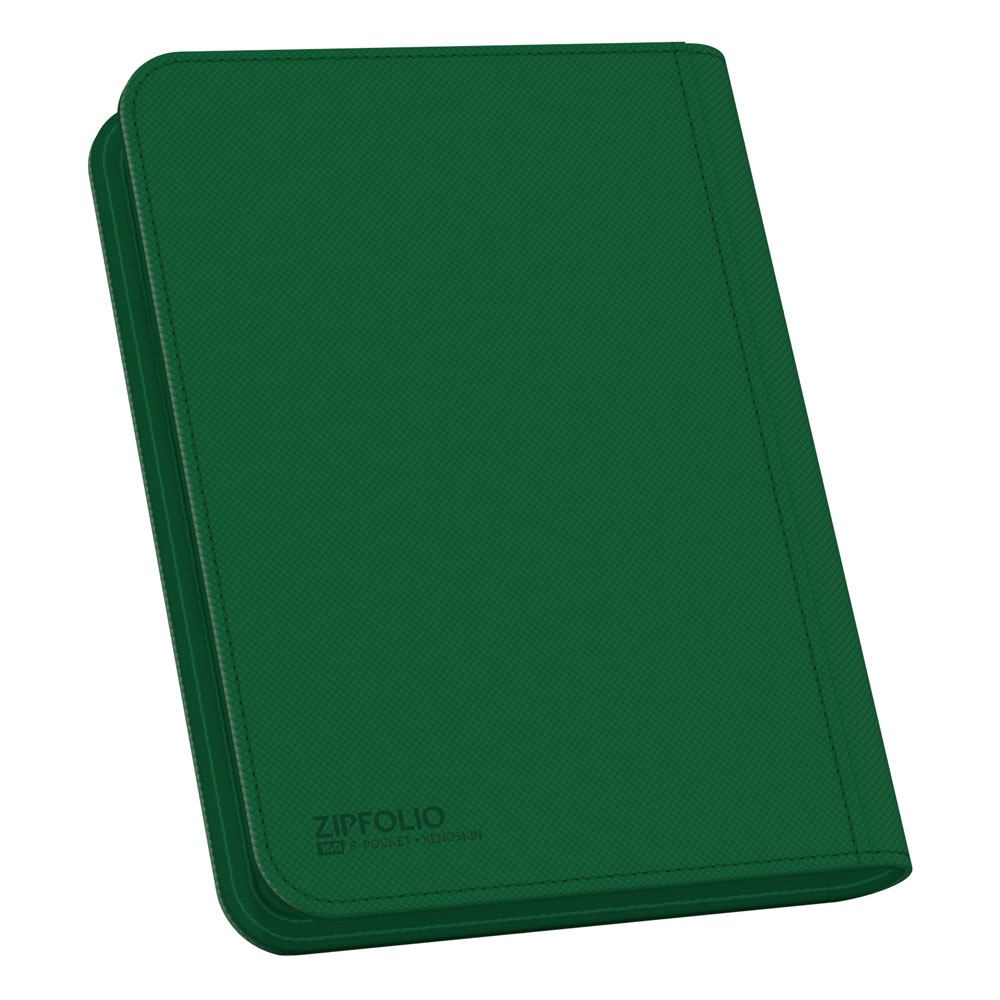 Ultimate Guard Zipfolio 160 – 8-Pocket XenoSkin Grün