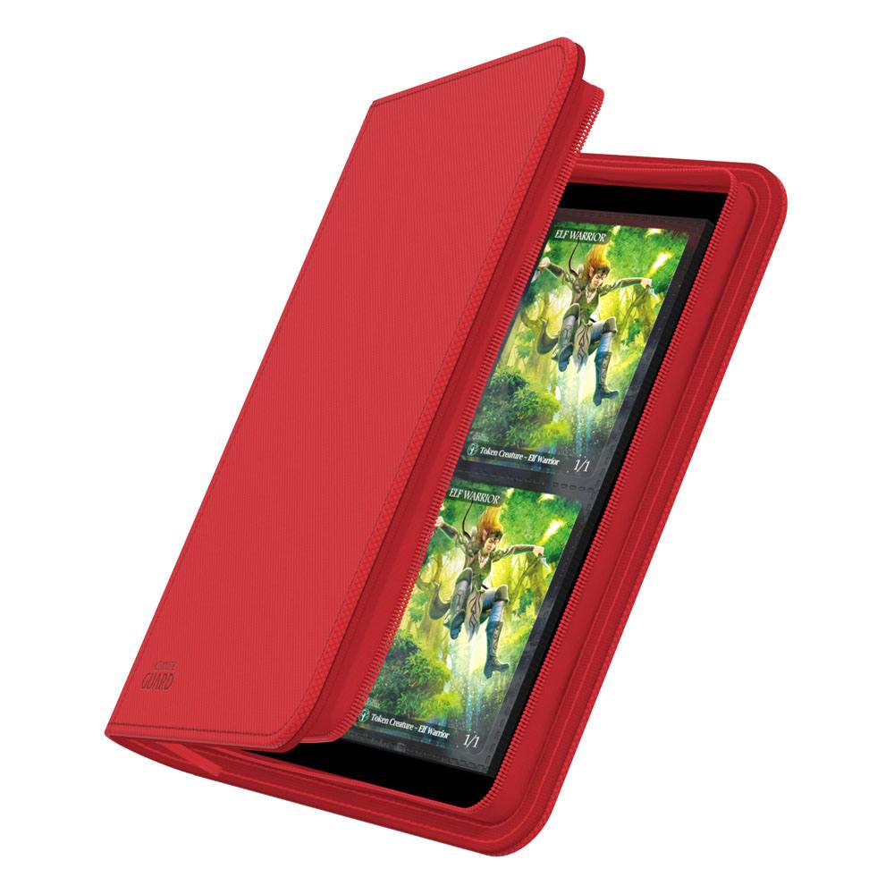 Ultimate Guard Zipfolio 160 – 8-Pocket XenoSkin Rot