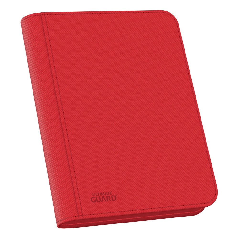 Ultimate Guard Zipfolio 160 – 8-Pocket XenoSkin Rot