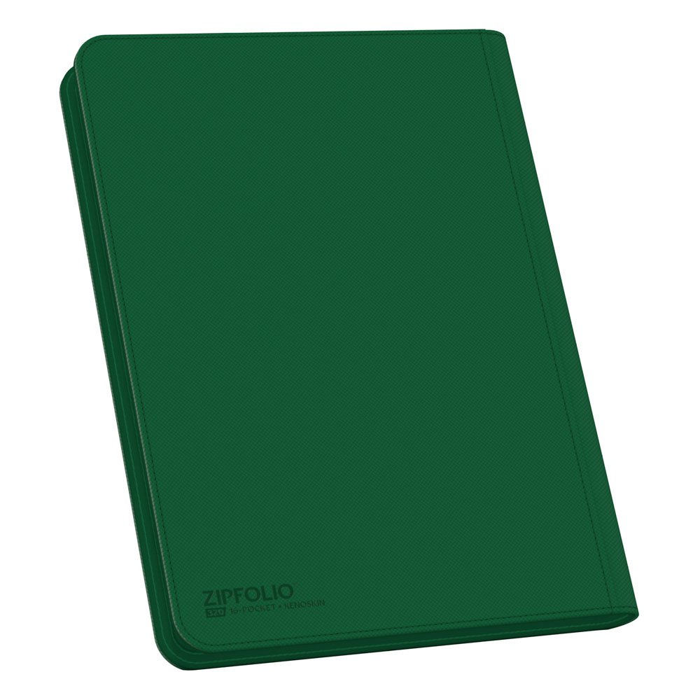Ultimate Guard Zipfolio 320 – 16-Pocket XenoSkin Green