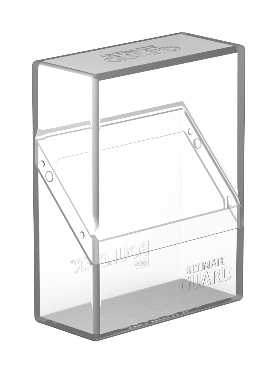 Ultimate Guard Boulder Deck Case 40+ Standardgröße, transparent