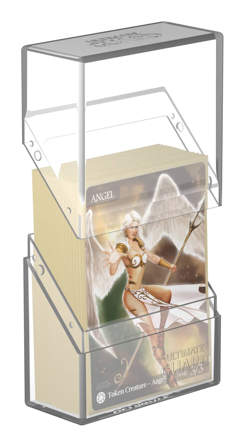 Ultimate Guard Boulder Deck Case 40+ Standardgröße, transparent