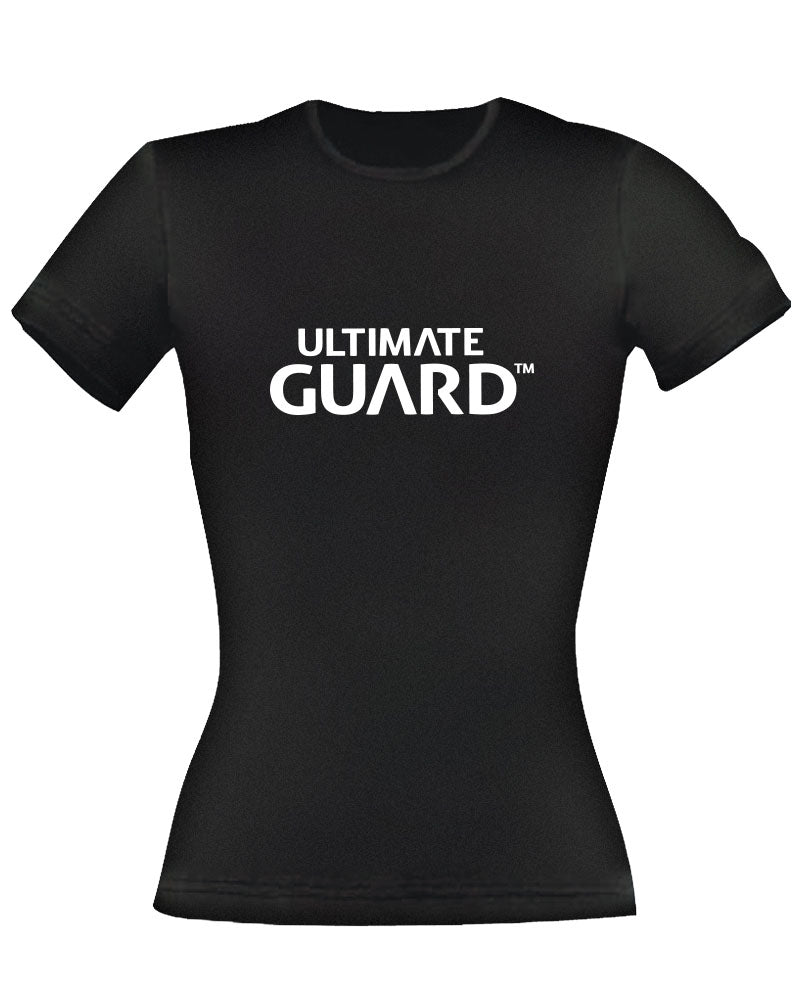 Ultimate Guard Damen T-Shirt Wordmark Schwarz Größe S