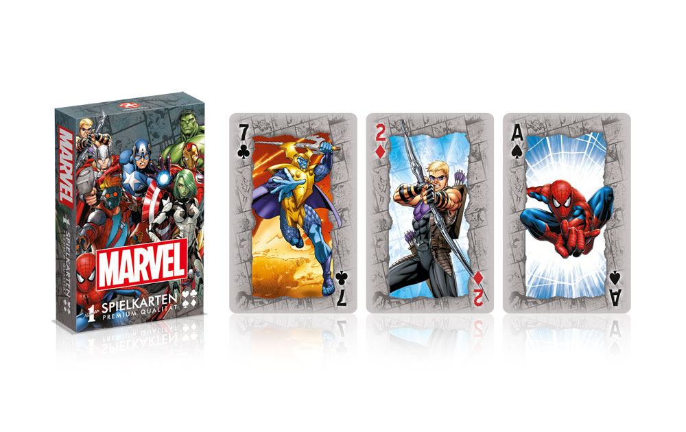 Marvel Universe Nummer 1 Spielkarten