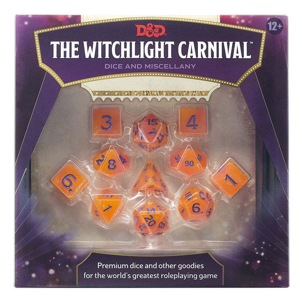 Dungeons & Dragons RPG Würfelset Witchlight Carnival