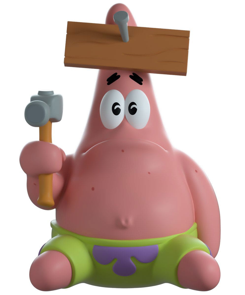 SpongeBob Schwammkopf Vinylfigur Nagel auf Kopf Patrick 10 cm
