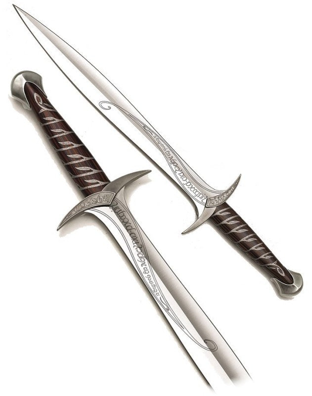 Herr der Ringe Nachbildung des Stachelschwerts im Maßstab 1:1