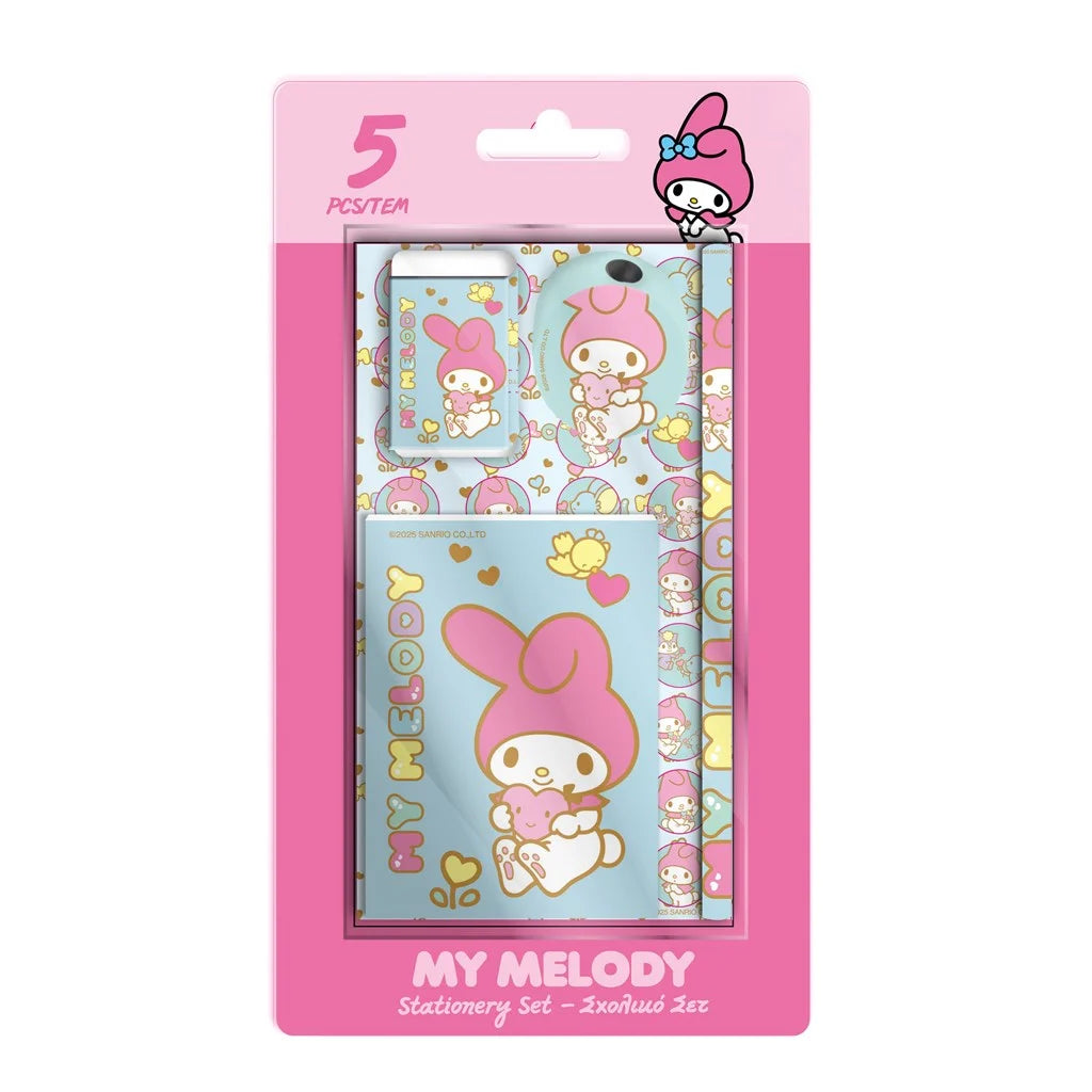 MY MELODY - Stationery Set - 5pc.