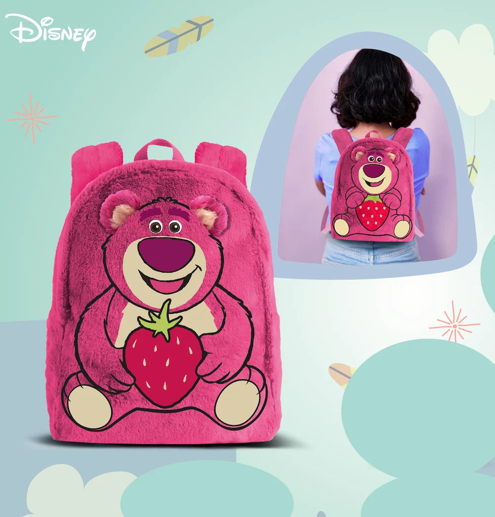 TOY STORY - Lotso - Mini Fur BackPack '25x21x12cm'