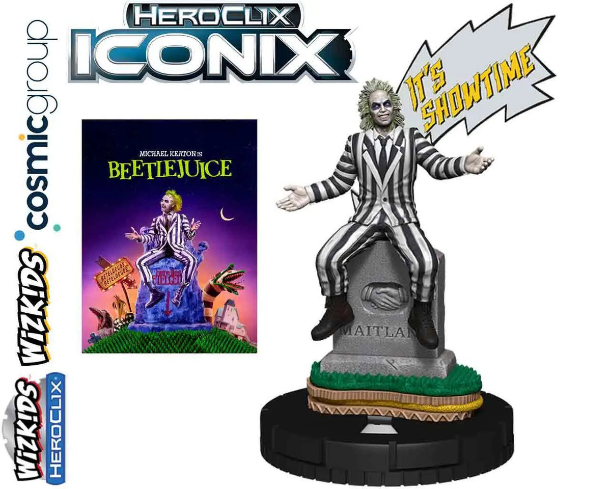 Wizkids HeroClix Iconix - Beetlejuice It Is Showtime