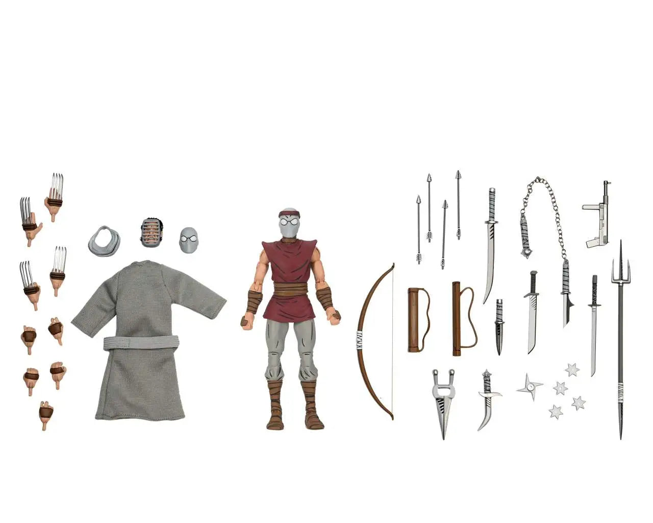 TMNT MIRAGE COMICS FOOT NINJA CLASSIC COLORS AF