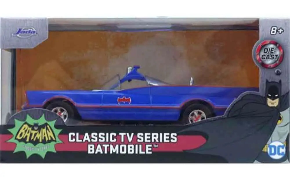 BATMAN 1966 - BATMOBILE - CARTOON LIMITED EDITION - 1:32 DIE-CAST MODEL