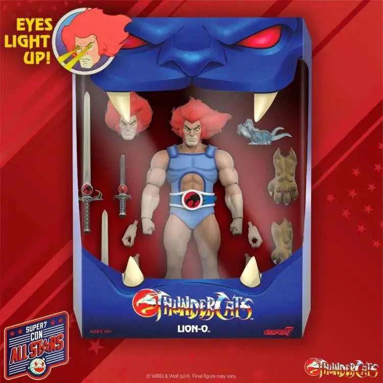 THUNDERCATS ULTIMATES! LION-O LED EYES FIGURE