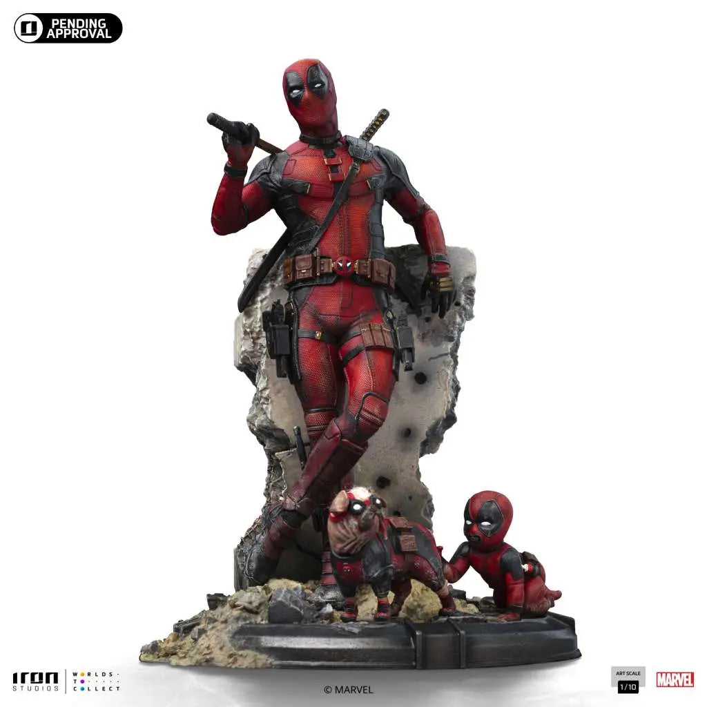 DEADPOOL & WOLVERINE DEADPOOL 1/10 STATUE