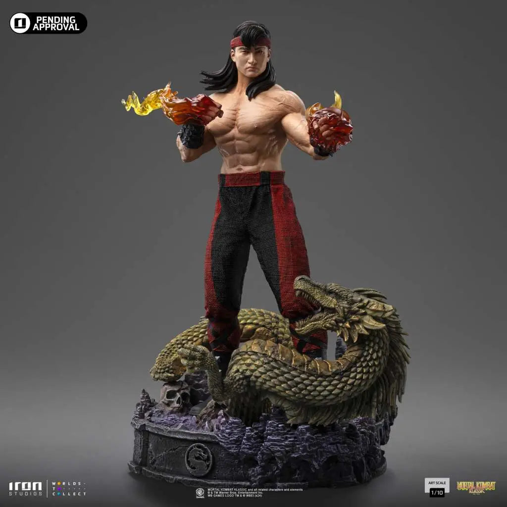 MORTAL KOMBAT LIU KANG 1/10 STATUE