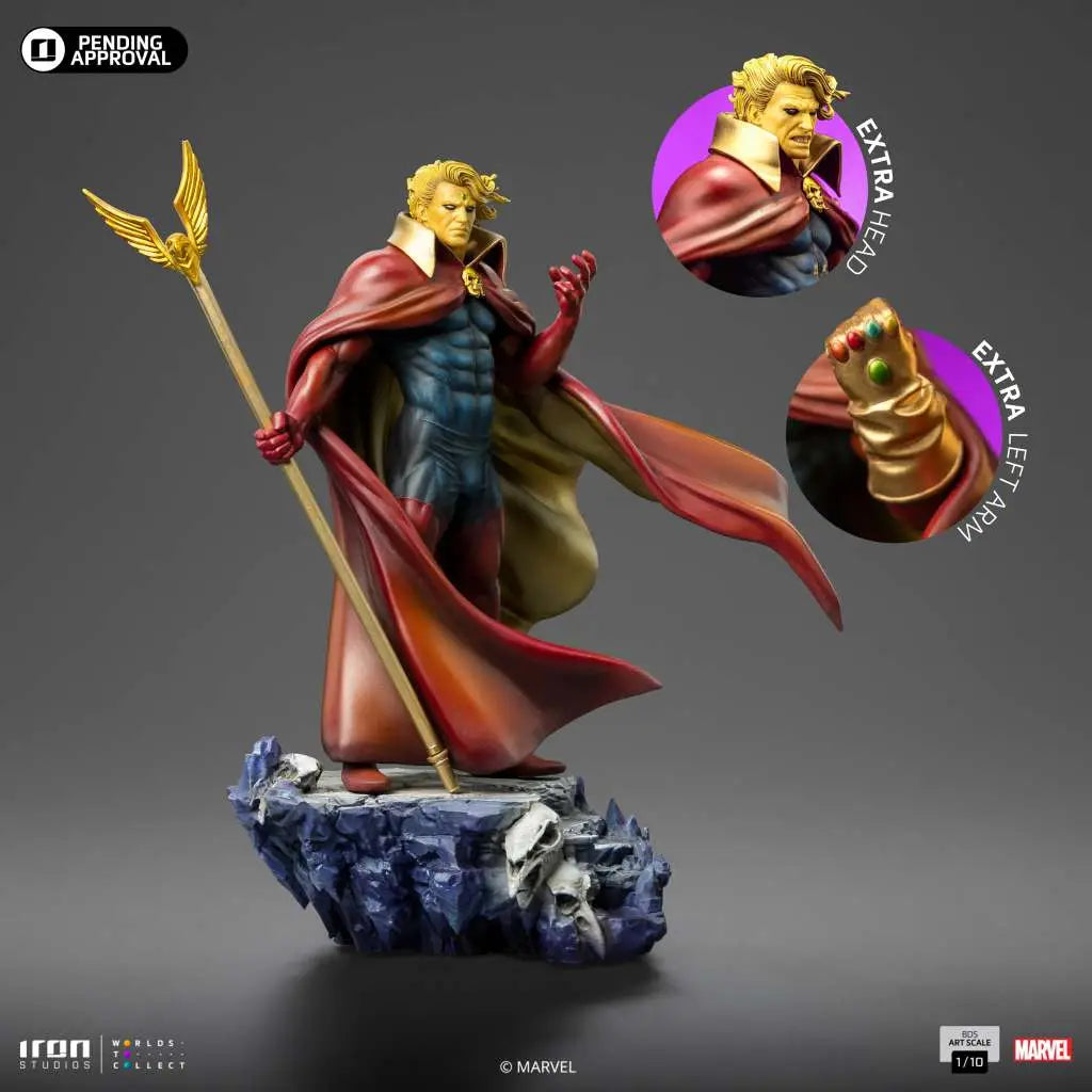 INFINITY GAUNTLET ADAM WARLOCK 1/10 STATUE