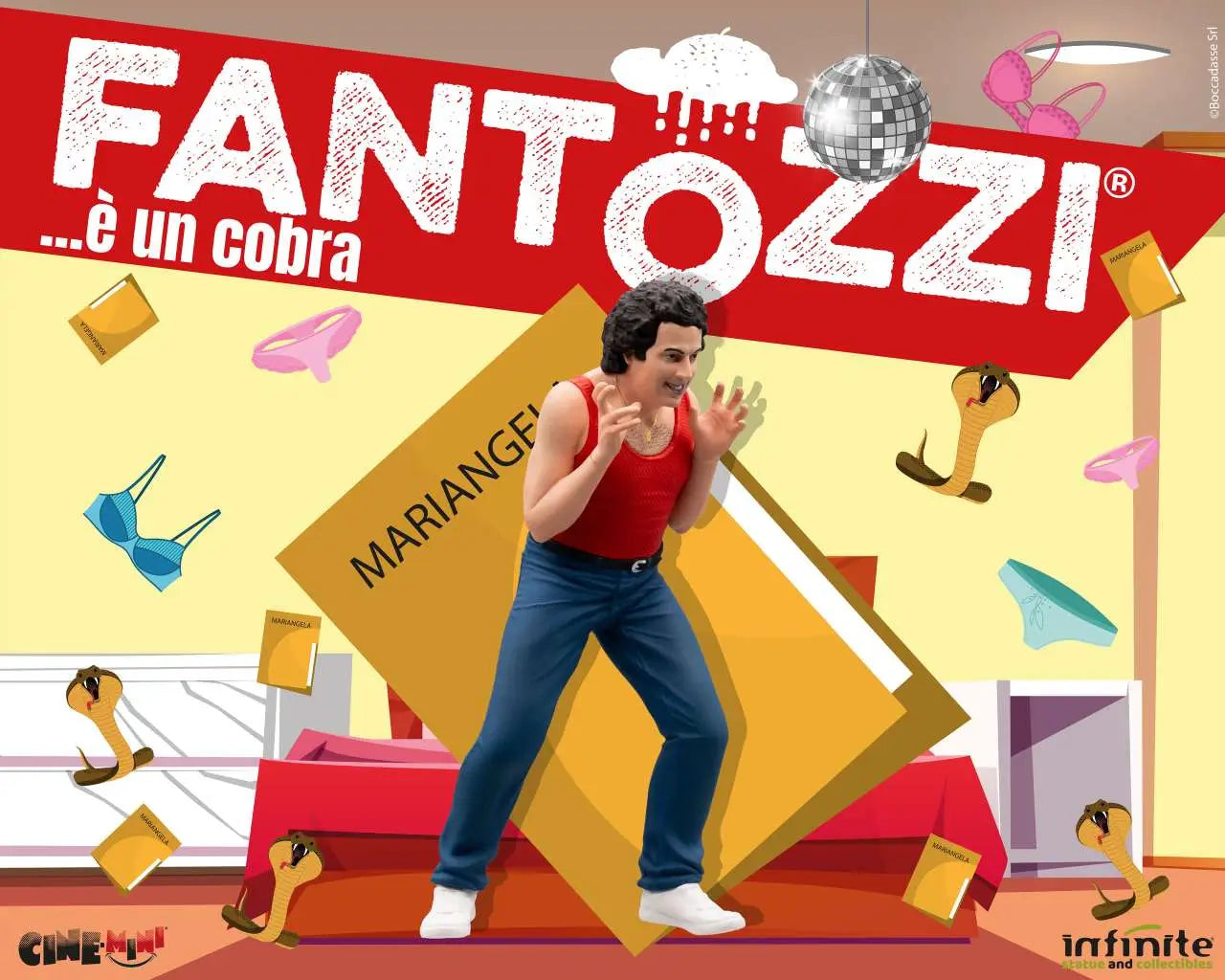 FANTOZZI LORIS BATACCHI E' UN COBRA CINEMINI PVC