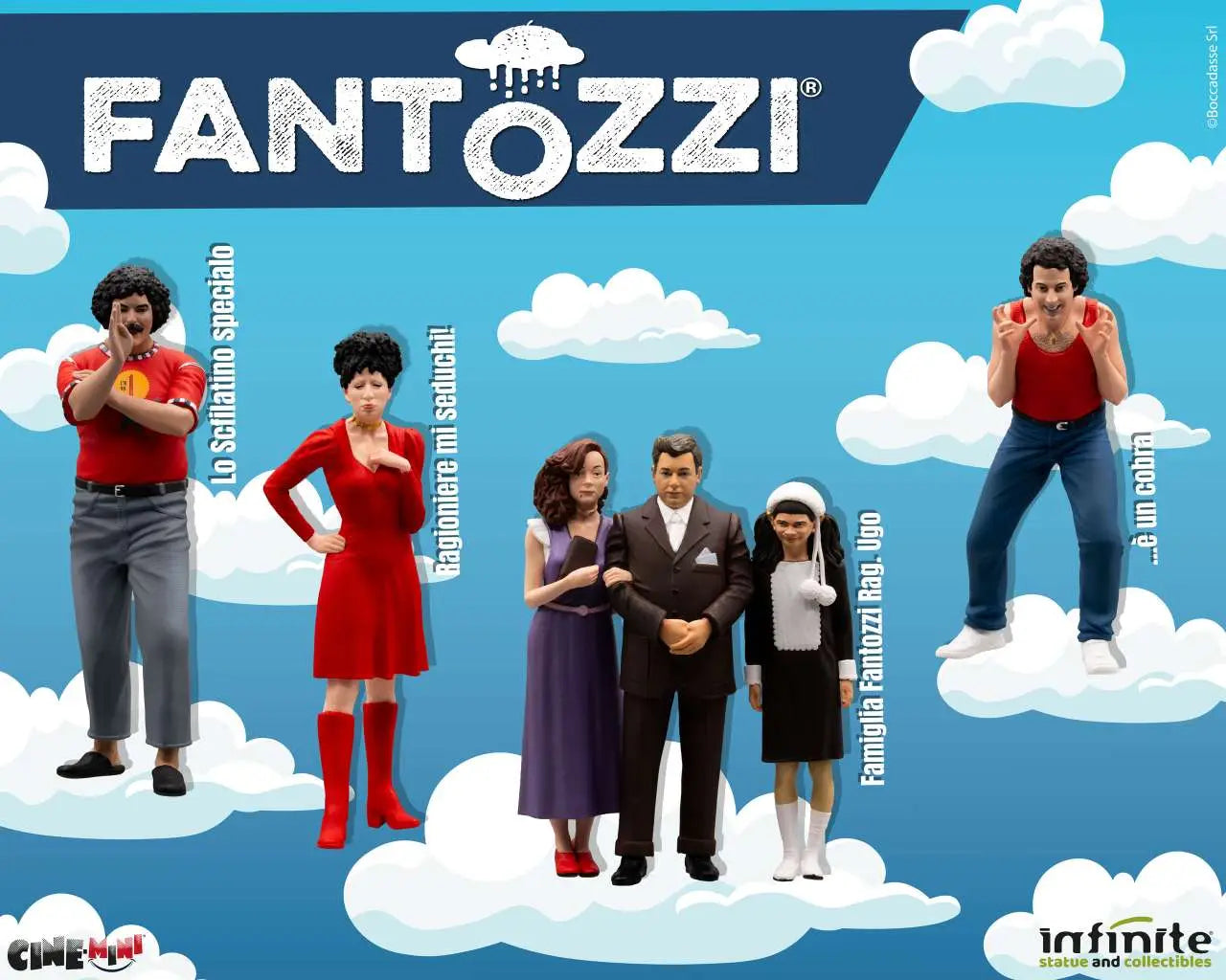 FANTOZZI CECCO LO SCFILATINO SPECIALO CINEMINI PVC
