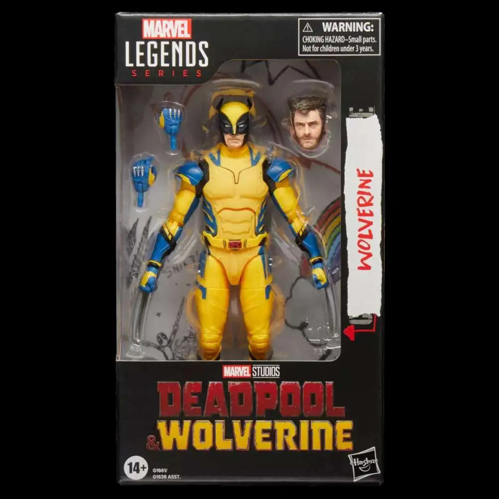 MARVEL LEGENDS DEADPOOL AND WOLVERINE WOLVERINE ACTION FIGURE