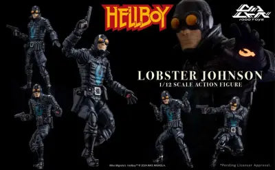 HELLBOY LOBSTER JOHNSON 1/12 SCALE AF