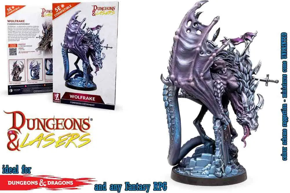 DUNGEONS & LASERS - DEUSLAIR - WOLFRAKE