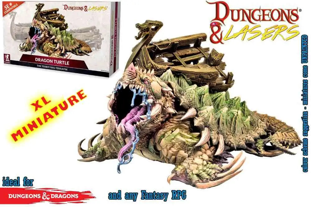 DUNGEONS & LASERS - DEUSLAIR - DRAGON TURTLE