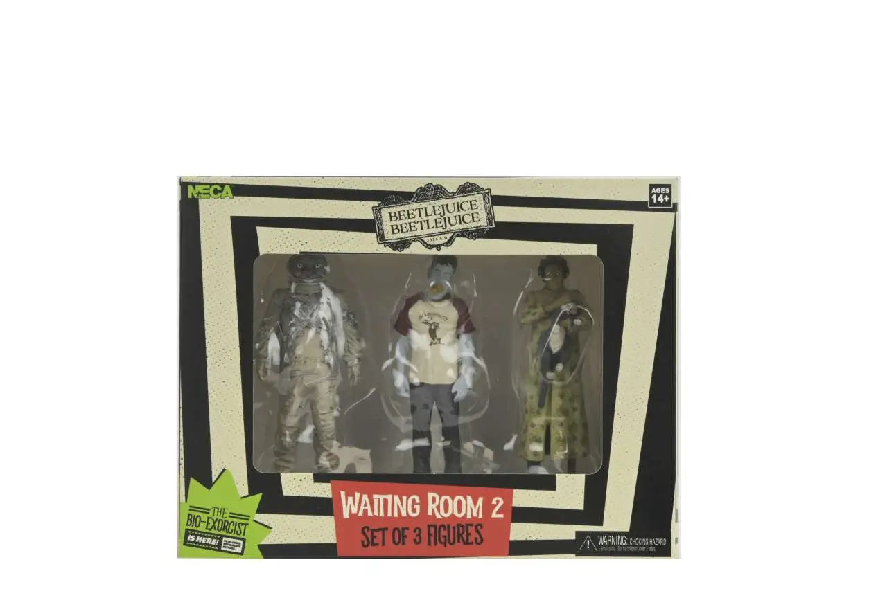 BEETLEJUICE 2 WAITIG ROOM SET 2 - 3" FIG
