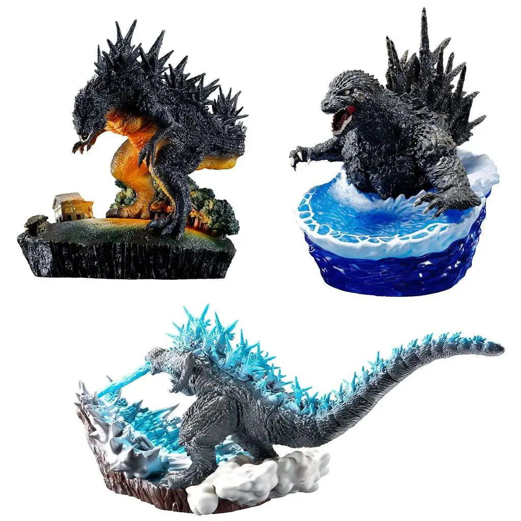 PETITRAMA EX GODZILLA MINUS 1 FROM 0 TO -1 BOX SET