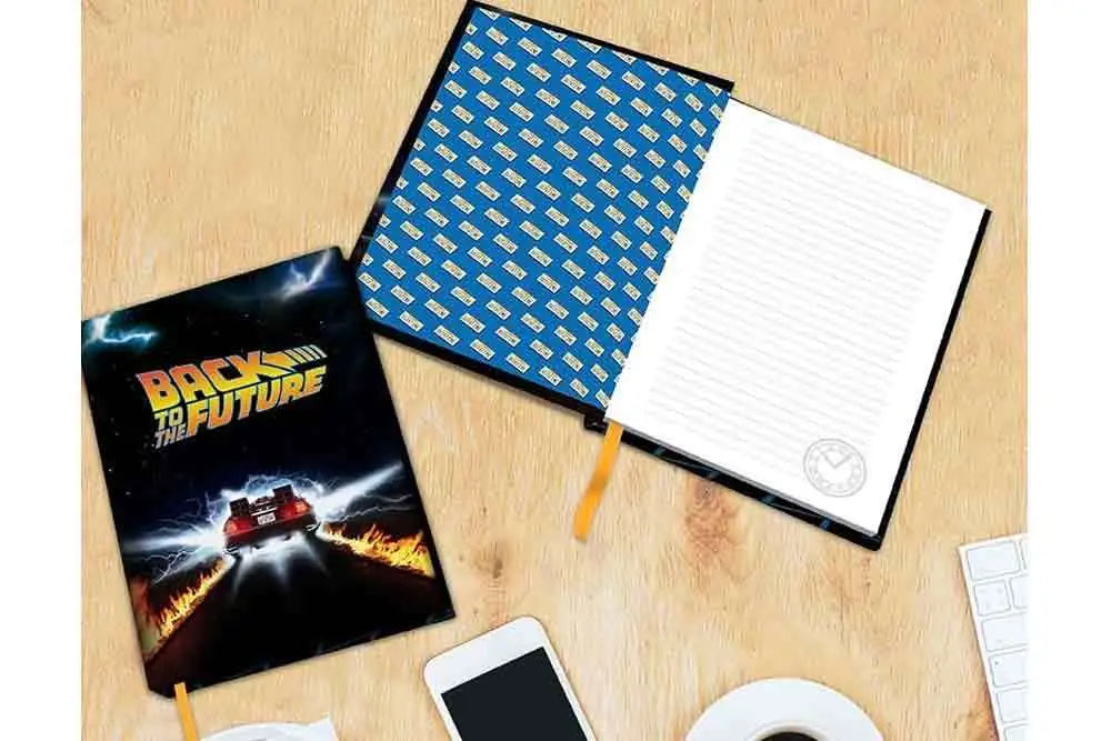 BACK TO THE FUTURE DELOREAN A5 NOTEBOOK
